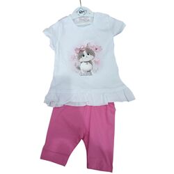 2639 Conjunto niña garvel. ROPA PARA BEBES ,PREMAMA Y COLEGIAL - DE 0 5 AÑOS INFANTIL VERANO NIÑA Conjuntos . TALLAS 12 meses. 