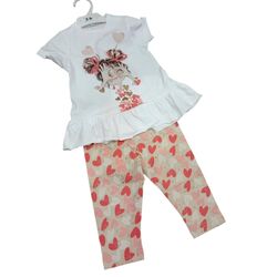 915 Conjunto niña garvel. ROPA PARA BEBES ,PREMAMA Y COLEGIAL - DE 0 5 AÑOS INFANTIL VERANO NIÑA Conjuntos . TALLAS 3 años. 