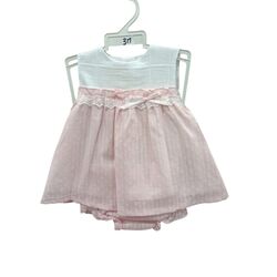 25003 Chambrita  bebé babyferr. ROPA PARA BEBES ,PREMAMA Y COLEGIAL - DE 0 5 AÑOS INFANTIL VERANO NIÑA Vestidos . TALLAS 3