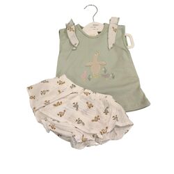 30907 CONJUNTO 2PZAS. BEBE  CREACIONES TONY. ROPA PARA BEBES ,PREMAMA Y COLEGIAL - DE 0 5 AÑOS INFANTIL VERANO NIÑA Conjuntos .