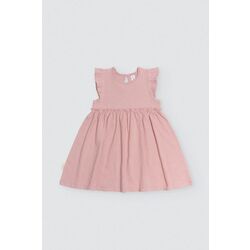 25409 Vestido bebé sin mangas con cubrepañal rosa YSABEL MORA. ROPA PARA BEBES ,PREMAMA Y COLEGIAL - DE 0 5 AÑOS INFANTIL VERANO