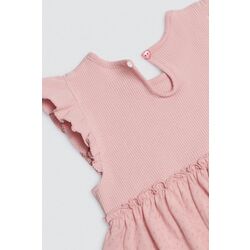 25409 Vestido bebé sin mangas con cubrepañal rosa YSABEL MORA. ROPA PARA BEBES ,PREMAMA Y COLEGIAL - DE 0 5 AÑOS INFANTIL VERANO