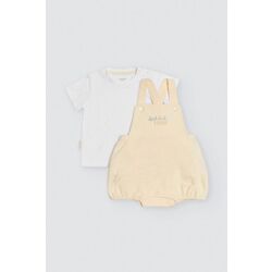 25406 Conjunto bebé peto y camiseta manga corta Elephant YSABEL MORA. ROPA PARA BEBES ,PREMAMA Y COLEGIAL - DE 0 5 AÑOS INFANTIL