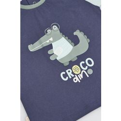 25577 Conjunto bebé 3 piezas camiseta, short y bandana Crocodino YSABEL MORA. ROPA PARA BEBES ,PREMAMA Y COLEGIAL - DE 0 5 AÑOS