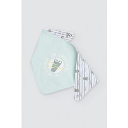 25577 Conjunto bebé 3 piezas camiseta, short y bandana Crocodino YSABEL MORA. ROPA PARA BEBES ,PREMAMA Y COLEGIAL - DE 0 5 AÑOS