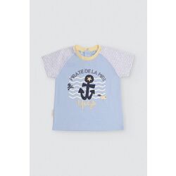 25583 Conjunto bebé camiseta manga corta estampada y short YSABEL MORA. ROPA PARA BEBES ,PREMAMA Y COLEGIAL - DE 0 5 AÑOS