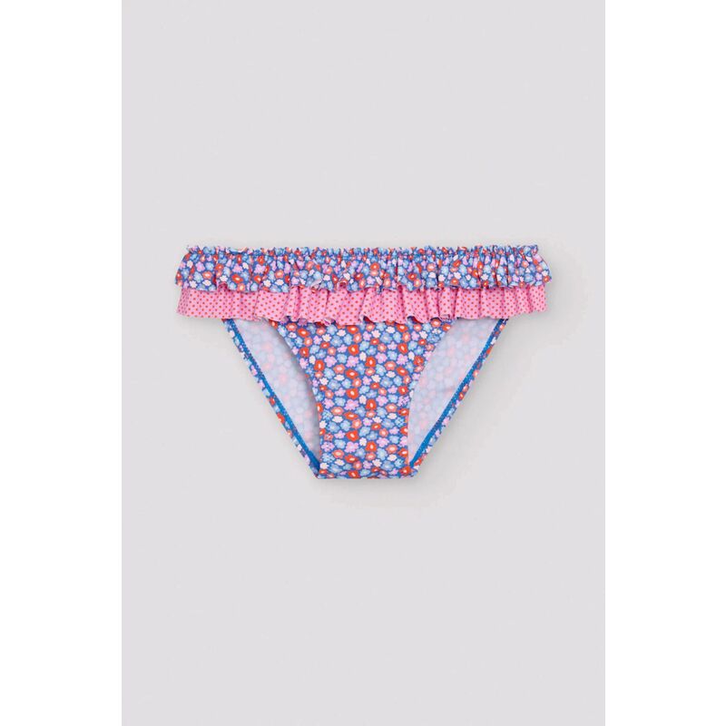 95131 Culetín niña volantes estampado flores ysabel mora. ROPA PARA BEBES ,PREMAMA Y COLEGIAL - DE 0 5 AÑOS INFANTIL VERANO NIÑA