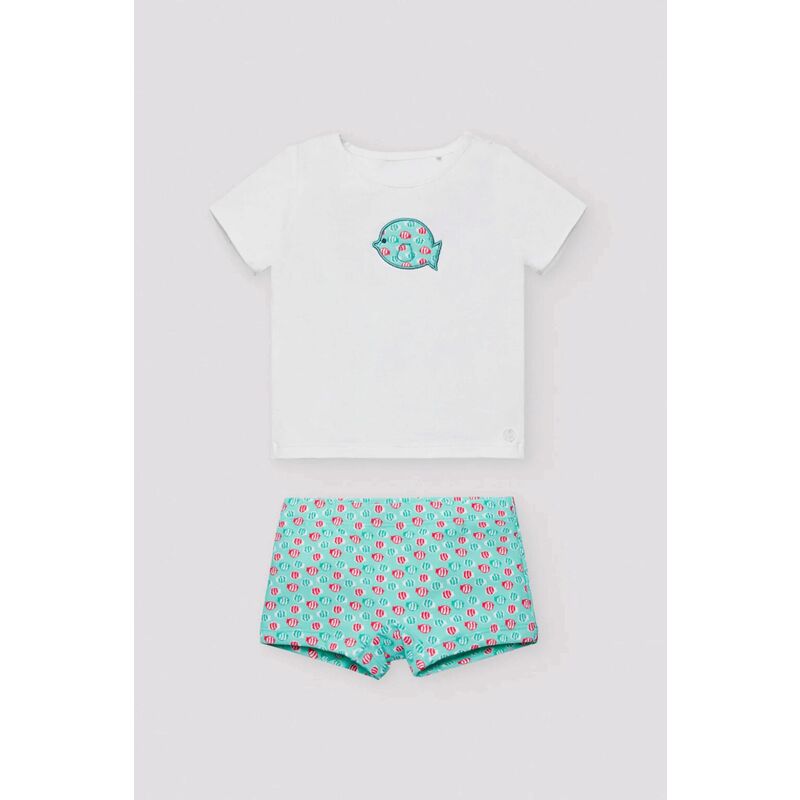 97075 Set bebé bañador bóxer peces y camiseta Isabel mora. ROPA PARA BEBES ,PREMAMA Y COLEGIAL - DE 0 5 AÑOS INFANTIL VERANO 97075 Set bebé bañador bóxer peces y camiseta Isabel mora. ROPA PARA BEBES ,PREMAMA Y COLEGIAL - DE 0 5 AÑOS INFANTIL VERANO