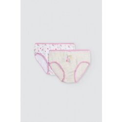 18430 Pack de 2 braguitas de niña algodón estampadas tucán YSABEL MORA. ROPA PARA BEBES ,PREMAMA Y COLEGIAL - DE 0 5 AÑOS