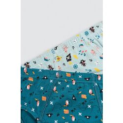 18439 Pack de 2 slips de niño estampados vida pirata YSABEL MORA. ROPA PARA BEBES ,PREMAMA Y COLEGIAL - DE 0 5 AÑOS INTERIOR