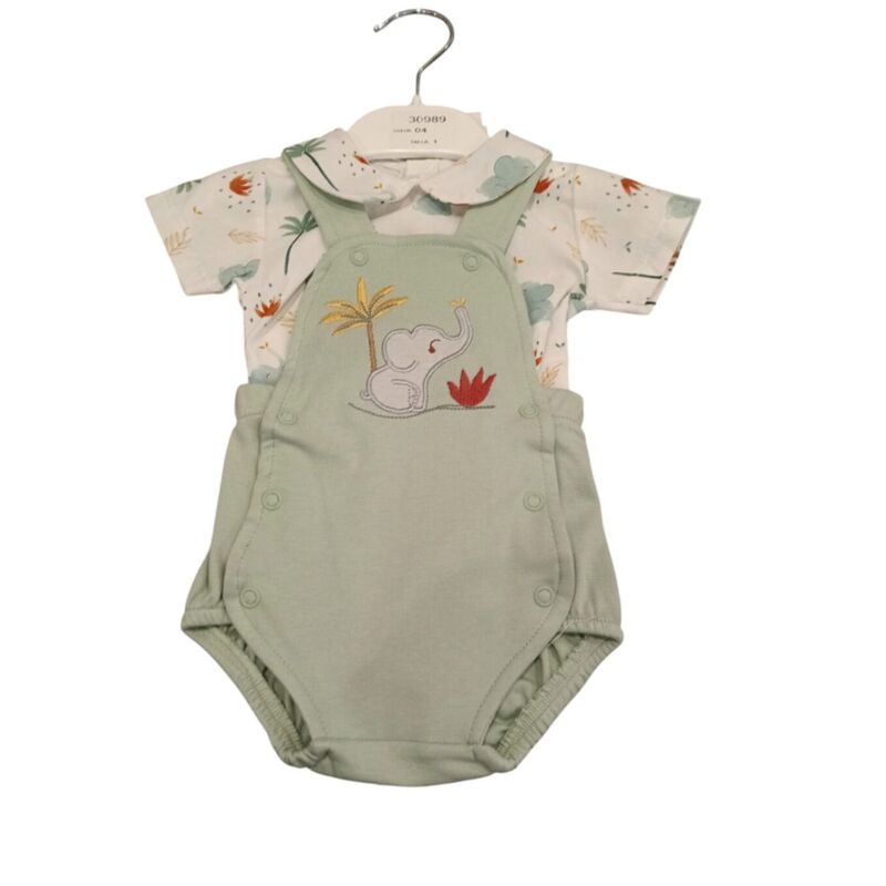 30989 RANITA 2PZAS. BEBE  CREACIONES TONY. ROPA PARA BEBES ,PREMAMA Y COLEGIAL - DE 0 5 AÑOS INFANTIL VERANO NIÑO Conjuntos NIÑA