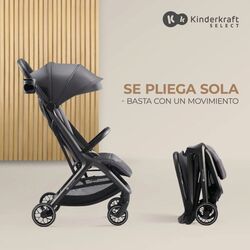 Sillas de paseo  Kinderkraft wózek spacerowy NUBI 2. COCHECITOS-CARRICOCHES PARA BEBE SILLAS DE PASEO . Color MOONLIGHT GREY. 