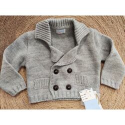 1652 CHAQUETA CRUZADA NIÑO FOQUE. ROPA PARA BEBES ,PREMAMA Y COLEGIAL - DE 0 5 AÑOS INVIERNO NIÑO Cazadoras Americanas OUTLET .