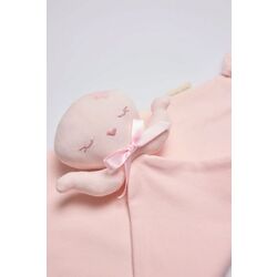 25396 CONJUNTO BEBÉ MANTA Y DOUDOU YSABEL MORA. COCHECITOS-CARRICOCHES PARA BEBE SACOS Y TEXTILES CHALES MANTAS . Color Rosa. 