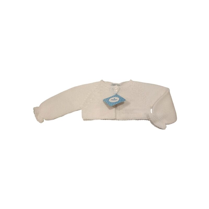 25VE 255 Bolero punto básico Sardón. ROPA PARA BEBES ,PREMAMA Y COLEGIAL - DE 0 5 AÑOS INFANTIL VERANO NIÑA Chaquetas NIÑO .