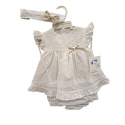 25107 Chambrita bebé babyferr. ROPA PARA BEBES ,PREMAMA Y COLEGIAL - DE 0 5 AÑOS INFANTIL VERANO NIÑA Vestidos . TALLAS 1M. 