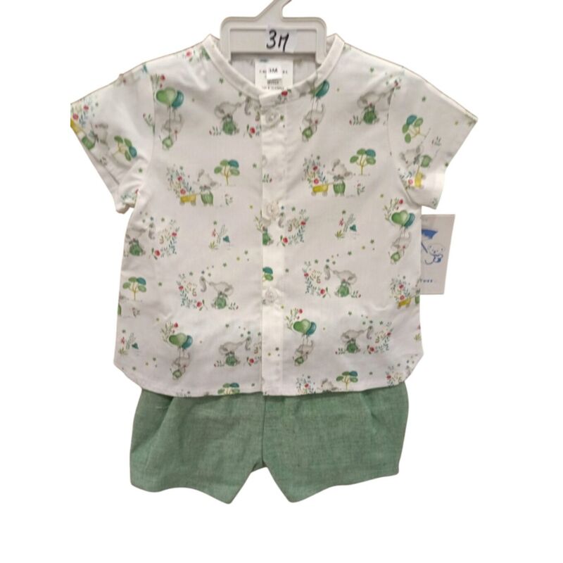 25223 Conjunto de pantalón ranita y blusa babyferr. ROPA PARA BEBES ,PREMAMA Y COLEGIAL - DE 0 5 AÑOS INFANTIL VERANO NIÑA