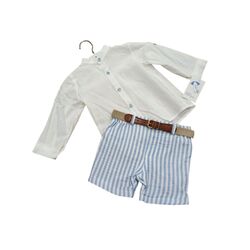 25330 Conjunto un niño con cinturón babyferr. ROPA PARA BEBES ,PREMAMA Y COLEGIAL - DE 0 5 AÑOS INFANTIL VERANO NIÑO Conjuntos