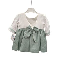 25500 Vestido babyferr. ROPA PARA BEBES ,PREMAMA Y COLEGIAL - DE 0 5 AÑOS INFANTIL VERANO NIÑA Vestidos BAUTIZO . TALLAS 2 años.