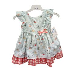 25521 Vestido babyferr. ROPA PARA BEBES ,PREMAMA Y COLEGIAL - DE 0 5 AÑOS INFANTIL VERANO NIÑA Vestidos . TALLAS 18 meses. 