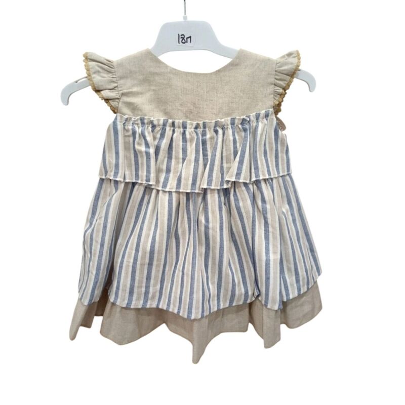 25522 Vestido babyferr. ROPA PARA BEBES ,PREMAMA Y COLEGIAL - DE 0 5 AÑOS INFANTIL VERANO NIÑA Vestidos . TALLAS 18 meses. 