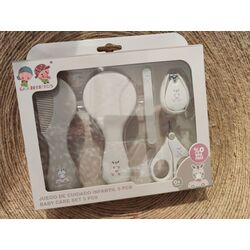 1091  NECESER JUEGO DE CUIDADOS INFANTIL 5 PZ GAMBERRITOS. PUERICULTURA Y COMPLEMENTOS PARA BEBES - BAÑO ACCESORIOS DE . Color