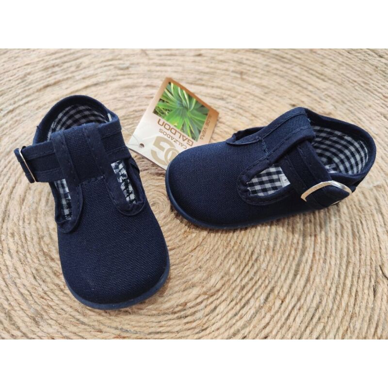 70-535 ZAPATILLA NIÑO AZUL MOTESA. ZAPATOS PARA BEBE - ZAPATILLAS DE LONETAS . CALZADO 17. 