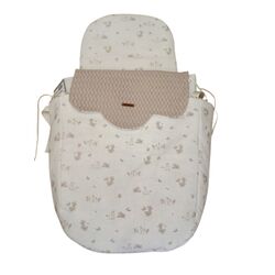 7200--TELMAP SACO CAPAZO REVERSIBLE  TELMA PIEDRA UZTURRE. COCHECITOS-CARRICOCHES PARA BEBE SACOS Y TEXTILES SILLA PASEO VERANO
