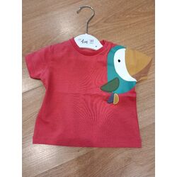 1037 Camiseta m/c Mayoral. ROPA PARA BEBES ,PREMAMA Y COLEGIAL - DE 0 5 AÑOS INFANTIL VERANO NIÑA NIÑO Camisetas . Color POMELO.