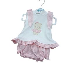 30994 CONJUNTO DE DOS PIEZAS BEBE NIÑA TONY. ROPA PARA BEBES ,PREMAMA Y COLEGIAL - DE 0 5 AÑOS INFANTIL VERANO NIÑA Conjuntos
