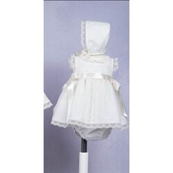 B1382 Jesusito cristal bordado con capota mikamama. ROPA PARA BEBES ,PREMAMA Y COLEGIAL - BAUTIZO Vestidos . TALLAS 3 meses. 