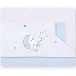TRIP DE CUNA LUNA 60*120 COIMASA 131. MOBILIARIO Y DECORACION PARA BEBE - ROPA CUNA MINICUNA SABANAS . Color Azul. 
