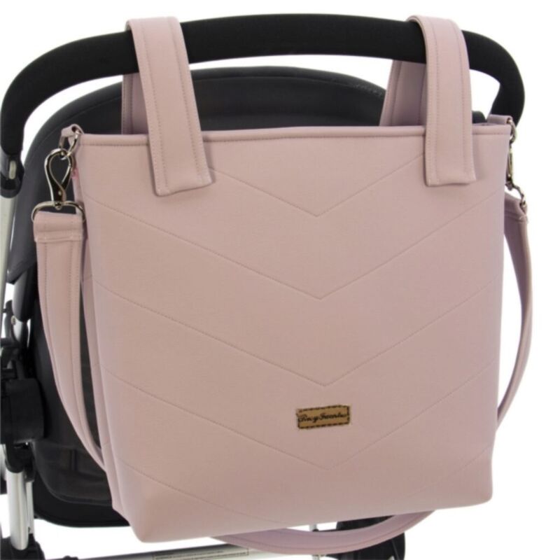 661134 TALEGA POLIPIEL ARTESANIA ROSY. COCHECITOS-CARRICOCHES PARA BEBE SACOS Y TEXTILES BOLSOS ,TALEGAS MALETAS . Color ROSA