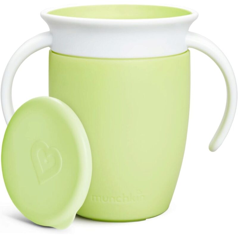 90102 Miracle 360º - Taza antigoteo  con asas 200ml MUNCHKIN. PUERICULTURA Y COMPLEMENTOS PARA BEBES - COMIDA VASOS TAZAS .