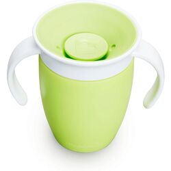 90102 Miracle 360º - Taza antigoteo  con asas 200ml MUNCHKIN. PUERICULTURA Y COMPLEMENTOS PARA BEBES - COMIDA VASOS TAZAS .