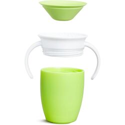 90102 Miracle 360º - Taza antigoteo  con asas 200ml MUNCHKIN. PUERICULTURA Y COMPLEMENTOS PARA BEBES - COMIDA VASOS TAZAS .