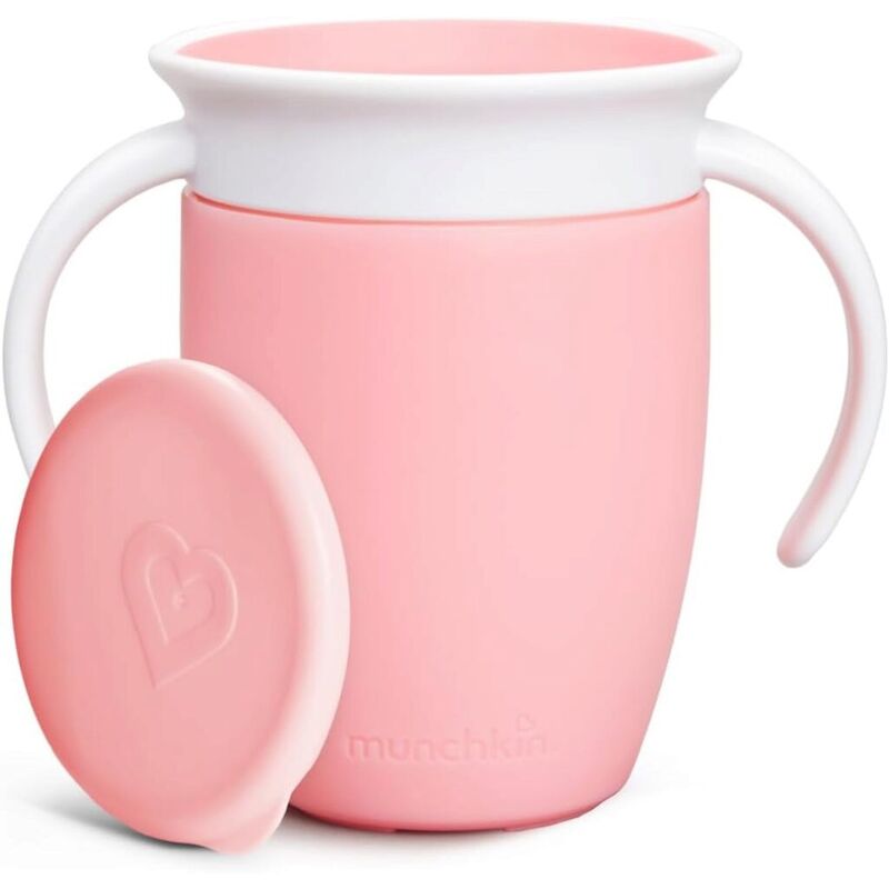 90102 Miracle 360º - Taza antigoteo  con asas 200ml MUNCHKIN. PUERICULTURA Y COMPLEMENTOS PARA BEBES - COMIDA VASOS TAZAS .