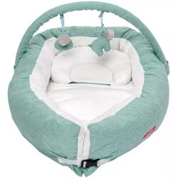 NIDO VERDE ONNA. PUERICULTURA Y COMPLEMENTOS PARA BEBES - PORTEO LACTANCIA ALMOHADA DE MOBILIARIO DECORACION . Color Verde. 