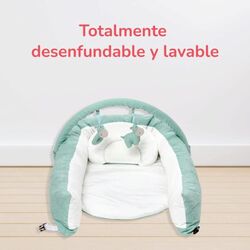 NIDO VERDE ONNA. PUERICULTURA Y COMPLEMENTOS PARA BEBES - PORTEO LACTANCIA ALMOHADA DE MOBILIARIO DECORACION . Color Verde. 