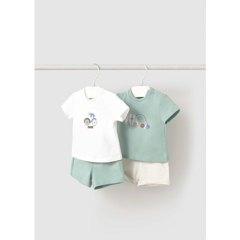 1609 Conj. punto 4 piezas Mayoral. ROPA PARA BEBES ,PREMAMA Y COLEGIAL - DE 0 5 AÑOS INFANTIL VERANO NIÑO Pantalones NIÑA