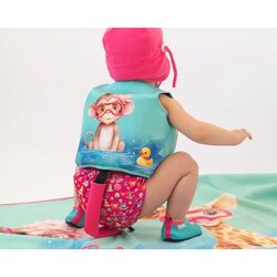 5123 RED CHALECO NEOPRENO FUCSIA 12-24 MESES KIOKIDS. ROPA PARA BEBES ,PREMAMA Y COLEGIAL - DE 0 5 AÑOS INFANTIL VERANO NIÑO
