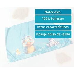 5728 RED TOALLA 150X75CMS 230GRS MICROFIBRA KIOKIDS. ROPA PARA BEBES ,PREMAMA Y COLEGIAL - DE 0 5 AÑOS INFANTIL VERANO NIÑO