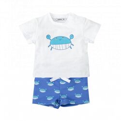 45781 CONJUNTO CAMISETA NIÑO SOL  BABIDU. ROPA PARA BEBES ,PREMAMA Y COLEGIAL - DE 0 5 AÑOS INFANTIL VERANO NIÑO Conjunto baño