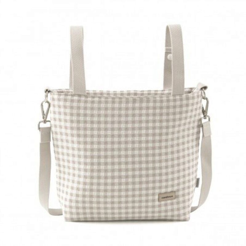 54406  BOLSO TALEGA VICKY BEIGE 12x40x35 CM CAMBRASS. COCHECITOS-CARRICOCHES PARA BEBE SACOS Y TEXTILES BOLSOS ,TALEGAS MALETAS