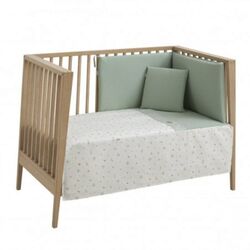 54501 JGO 2 PCS.COLCHA I-V. CUNA 60 ARDI VERDE 60x120x3 CM CAMBRASS. MOBILIARIO Y DECORACION PARA BEBE - ROPA CUNA MINICUNA