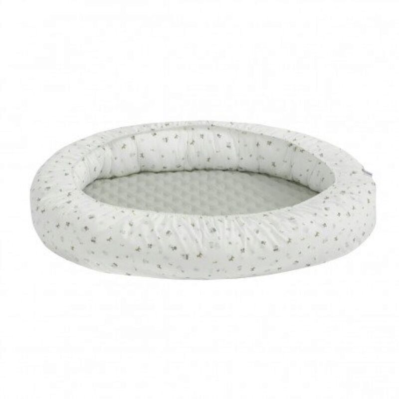 54916 CUNA NIDO BEBE HOUSE 55x90x15 CM MINT CAMBRASS. PUERICULTURA Y COMPLEMENTOS PARA BEBES - PORTEO LACTANCIA ALMOHADA DE