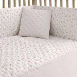 54958 JGO 2 PCS.COLCHA I-V. CUNA 60 BRANCH BEIGE 60x120x3 CM CAMBRASS. MOBILIARIO Y DECORACION PARA BEBE - ROPA CUNA MINICUNA
