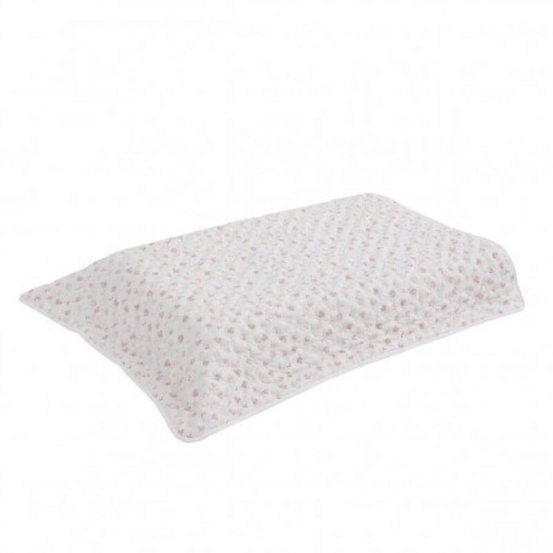 54984 COLCHA BOUTÍ COLECHO 100x80x1 CM BRANCH ROSA CAMBRASSS. MOBILIARIO Y DECORACION PARA BEBE - ROPA CUNA MINICUNA EDREDONES