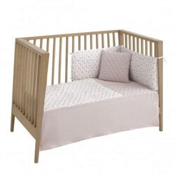 54986 JGO 2 PCS.COLCHA I-V. CUNA 60 BRANCH ROSA 60x120x3 CM CAMBRASS. MOBILIARIO Y DECORACION PARA BEBE - ROPA CUNA MINICUNA