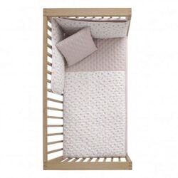 54986 JGO 2 PCS.COLCHA I-V. CUNA 60 BRANCH ROSA 60x120x3 CM CAMBRASS. MOBILIARIO Y DECORACION PARA BEBE - ROPA CUNA MINICUNA